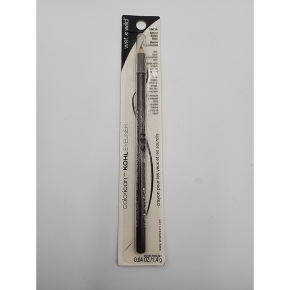 Wet n Wild Color Icon Kohl Eyeliner Pencil Simma Brown Now C603A New‎ Sealed